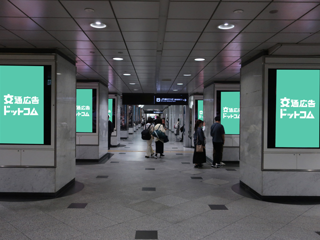 J・ADビジョンWEST大阪駅御堂筋口セット媒体画像