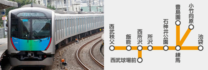 西武・池袋線・秩父線の電車広告の特長