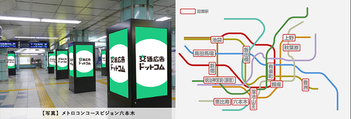 メトロコンコースビジョンの特長
